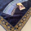 Tapis de cartomancie - Rosa Plume - bleu nuit