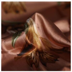 Foulard “Caresse de Crépuscule” (pièce unique)