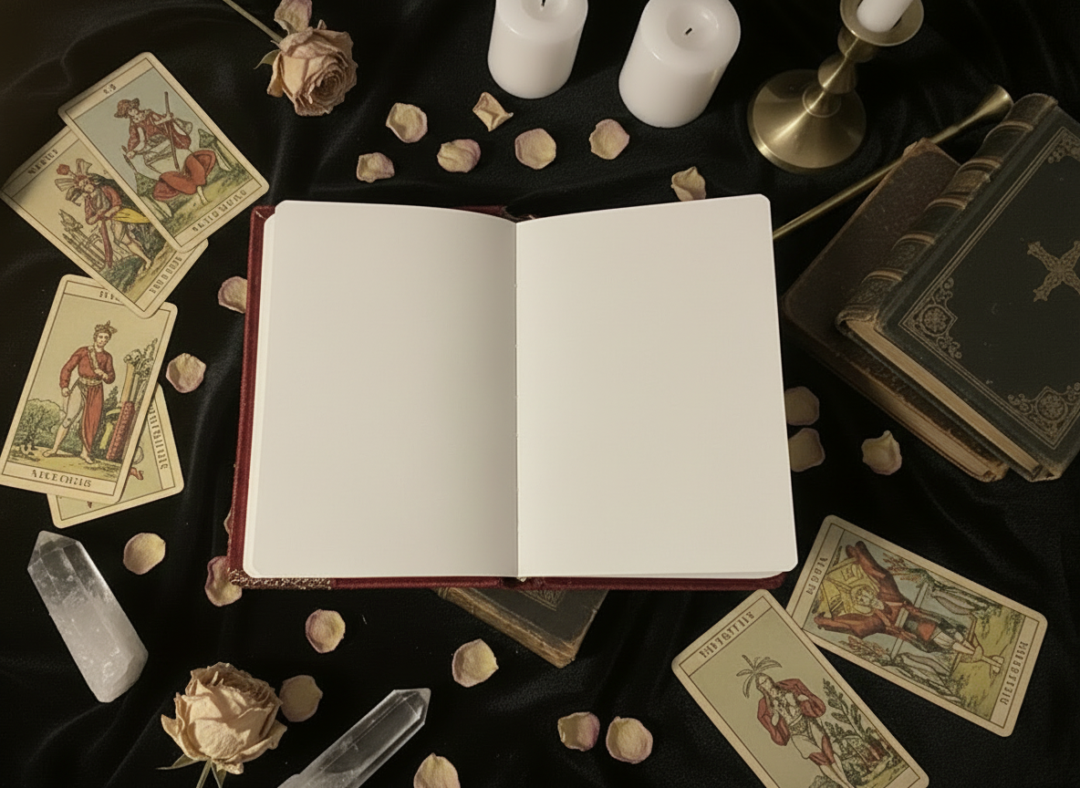 carnet de tirages de cartes "Rituel de Velours"