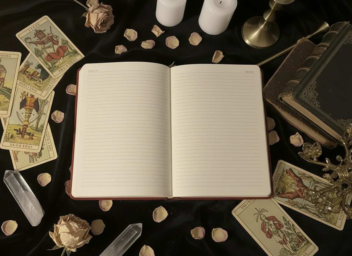 carnet de tirages de cartes "Rituel de Velours"